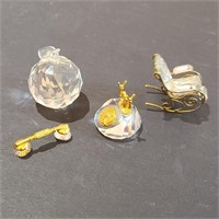 Crystal Mini Figures Rocking Chair, Phone & more