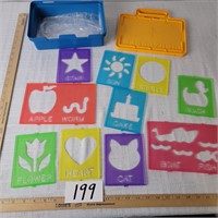 Kid's Tupperware Stencil Kit