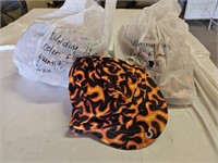 Lot of 21 Welding Hats, Flame, Assorted Sizes