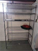 6 Shelf Wire Rack w/ Hose and Extension cord