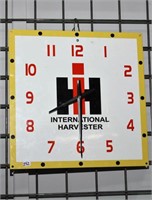International Harvester Metal Square Wall Clock