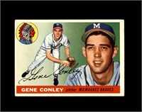 1955 Topps #81 Gene Conley EX to EX-MT+