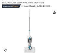 BLACK+DECKER Steam Mop, White