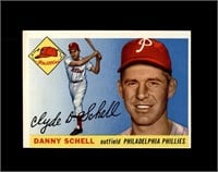 1955 Topps #79 Danny Schell EX to EX-MT+