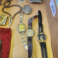 Vintage Mens Jewelry  Wtches, Belt Buckles, Bola