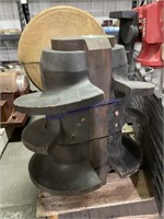 ANTIQUE WOOD FOUNDRY PATTERN, 14 X 22"