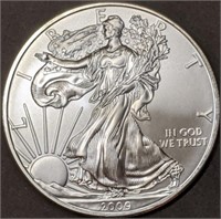 2009 1 oz American Silver eagle Brilliant
