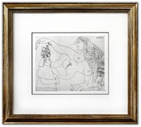 Pablo Picasso- Offset Lithograph "From The 347 Ser