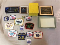 Patches,Plaques,Pins, Glass Frame