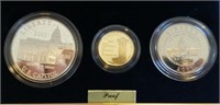 2001 Capitol Visitor 3 Coin Set