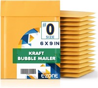 6 X 9 (500pcs) Kraft Bubble Padded Envelopes