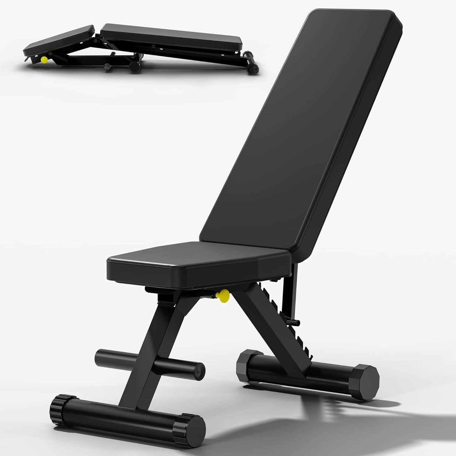 Elevens Adjustable Workout Bench for Home