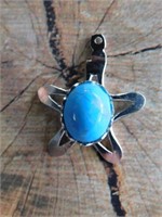 TURQUOISE STAR PENDANT ROCK STONE LAPIDARY SPECIME