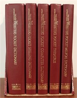 Webster's Pocket Reference Library Books