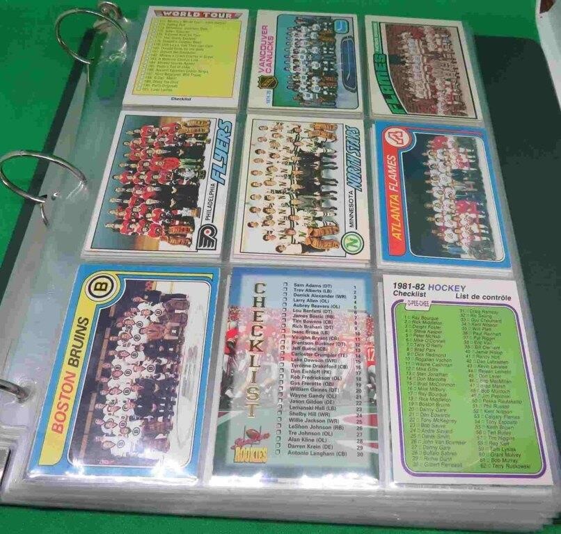 160+ Sportscard Checklists Some Team CL 1975-2000s