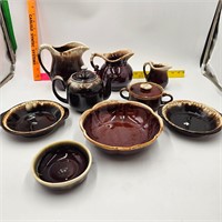 McCoy Brown Stoneware (9 pieces)