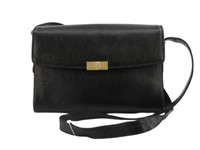 GIVENCHY Black Leather Shoulder Bag