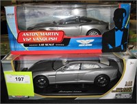 Bond V12 Aston Martin and Lamborghini Estoque