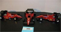Ferrari F1 126 C4 racers (3), Villeneuve, EX cond