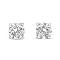 14K Gold Lab Grown Diamond Stud Earrings - 1.0 Car