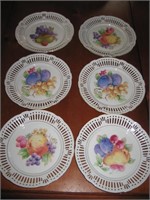 6 Pcs Made in Germany Fruit Plates