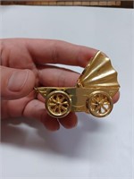 Elgin Baby Carriage Miniture Clock