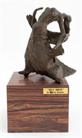 Marilyn Newman "Belly Dancer" Bronze Sculpture