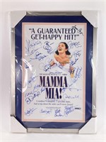 Mamma Mia! Signed Broadway Poster
