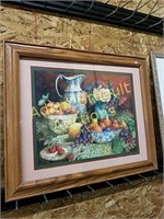 19 x 23 Carolyn Shores Wright fruit print