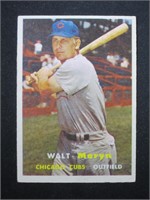 1957 TOPPS #16 WALT MORYN CHICAGO CUBS