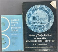 Pottery Books English & Staffordshire Set of 2