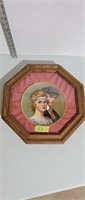 Norman Rockwell Plate in Frame