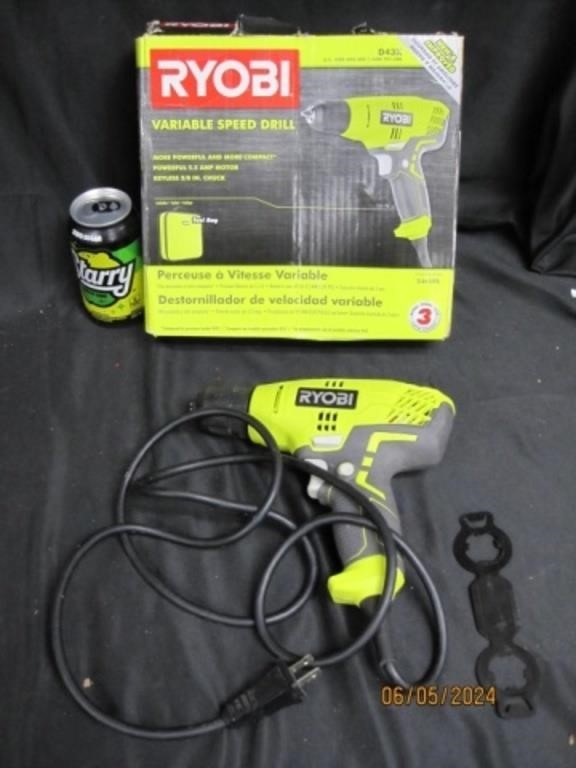 Ryobi Variable Speed Drill