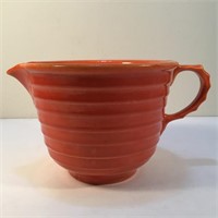 RINGWARE POTTERY PITCHER UNMARKED BAUER USA