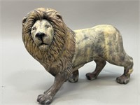 Vtg Lion Plaster Decorative Sculpture