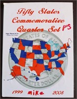 50-States Comm. Quarter Set/Folder, P Mint