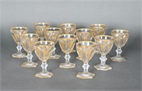 Baccarat Harcourt Empire Crystal Wine Glasses 12pc