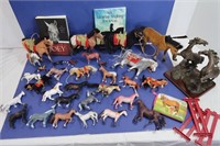 Children's Horse Lot-Play Horses, Books & more