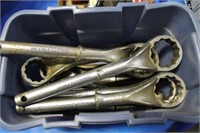 14 SNAP-ON BRAND BOX END WRENCHES UP TO 2 3/16"