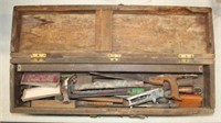 Vintage Tool Box w/ tools