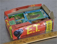 E.T. collector cards in box