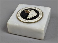 Eagle University Ft. Campbell Paperweight (1972)