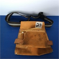 Tool Belt, Leather work pouch