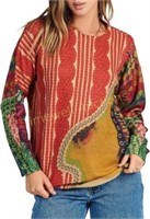 ANRABESS Boho Sweater Long Sleeve Pullover