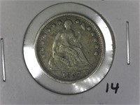 1857 Half Dime