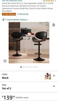 BAR STOOLS (OPEN BOX)