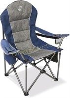 LANMOUNTAIN Camping Chairs  High Back  Blue