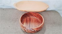 Vintage Wooden Bowls