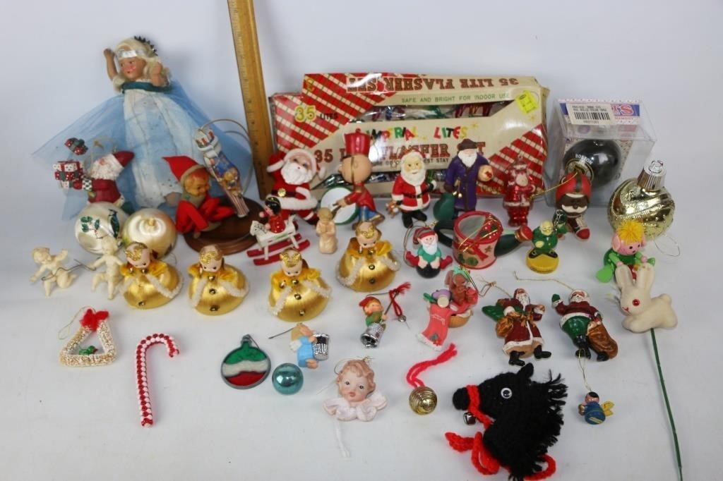 Lot of Vintage Christmas Items-All for one money!