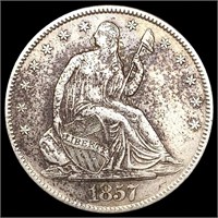 1857-O Seated Liberty Half Dollar NEARLY